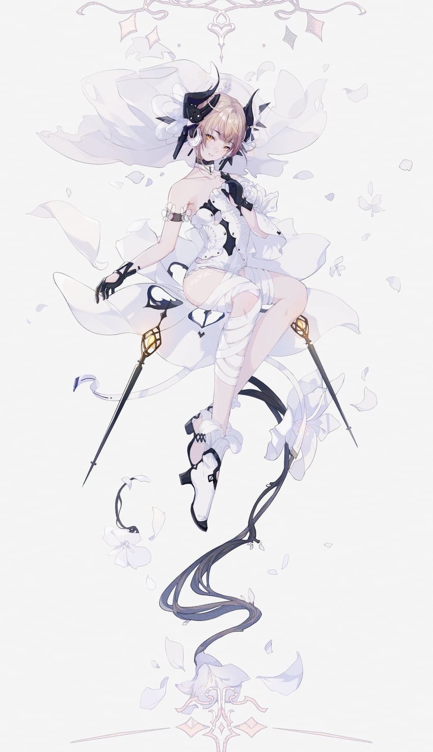 liv and liv: lux (punishing: gray raven) drawn by nery