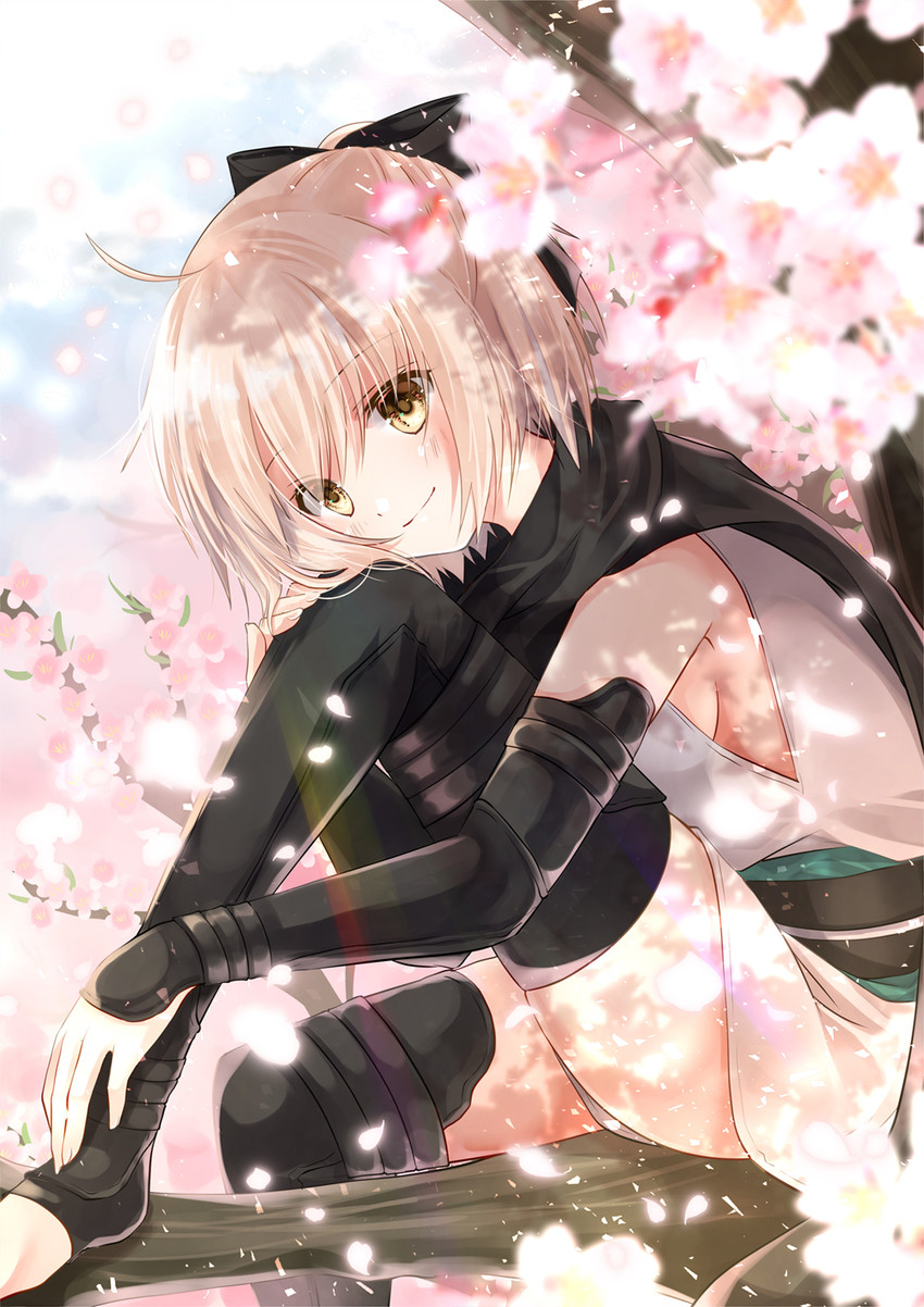 okita souji (fate and 1 more) drawn by iroha_(shiki)