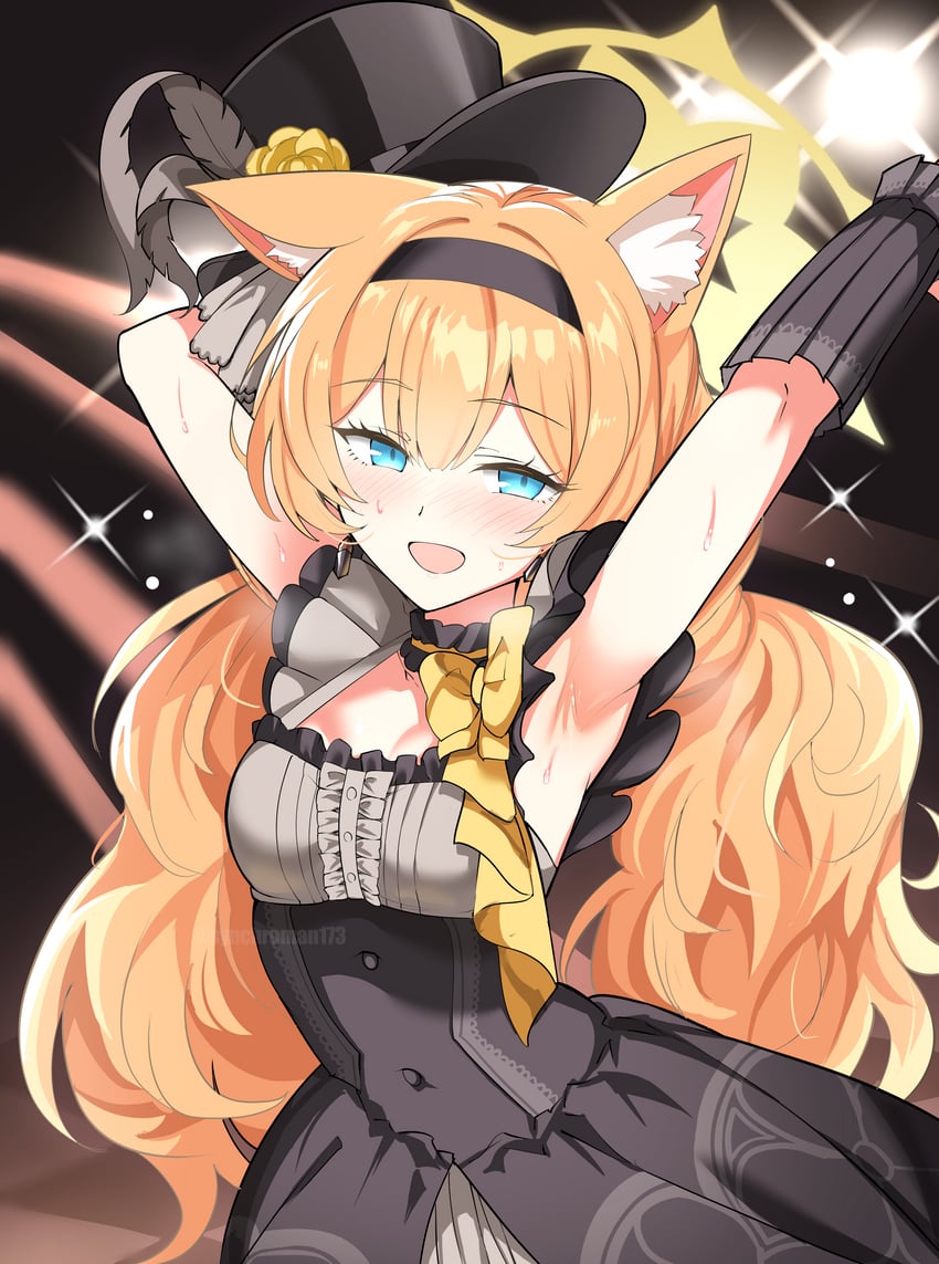 mari (blue archive) drawn by synchroman
