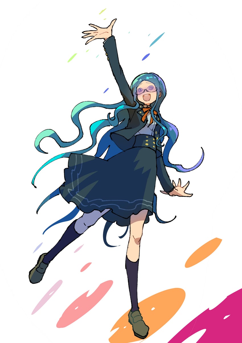 shirogane tsumugi (danganronpa and 1 more) drawn by youko-shima