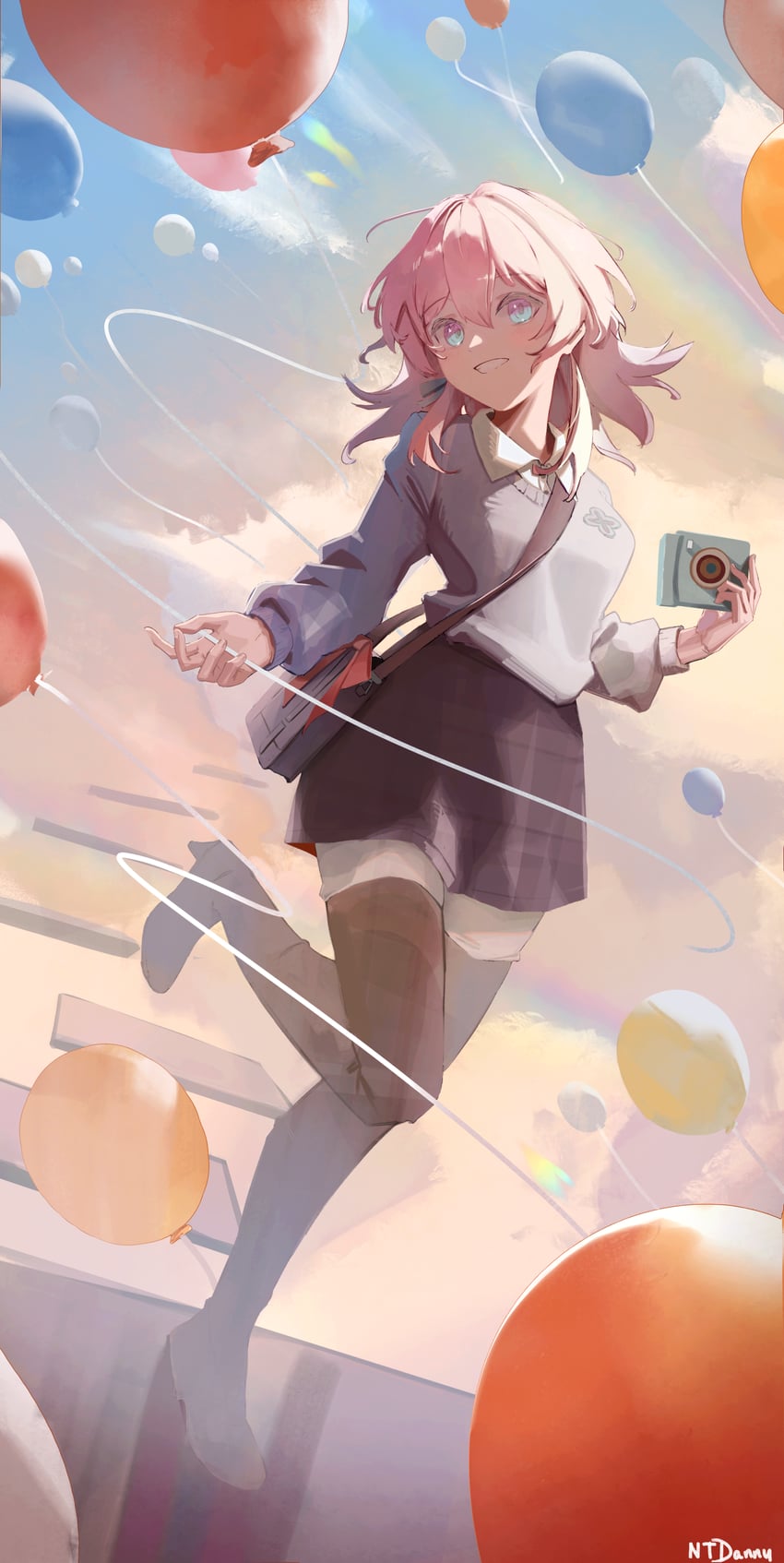 march 7th (honkai and 1 more) drawn by ntdanny