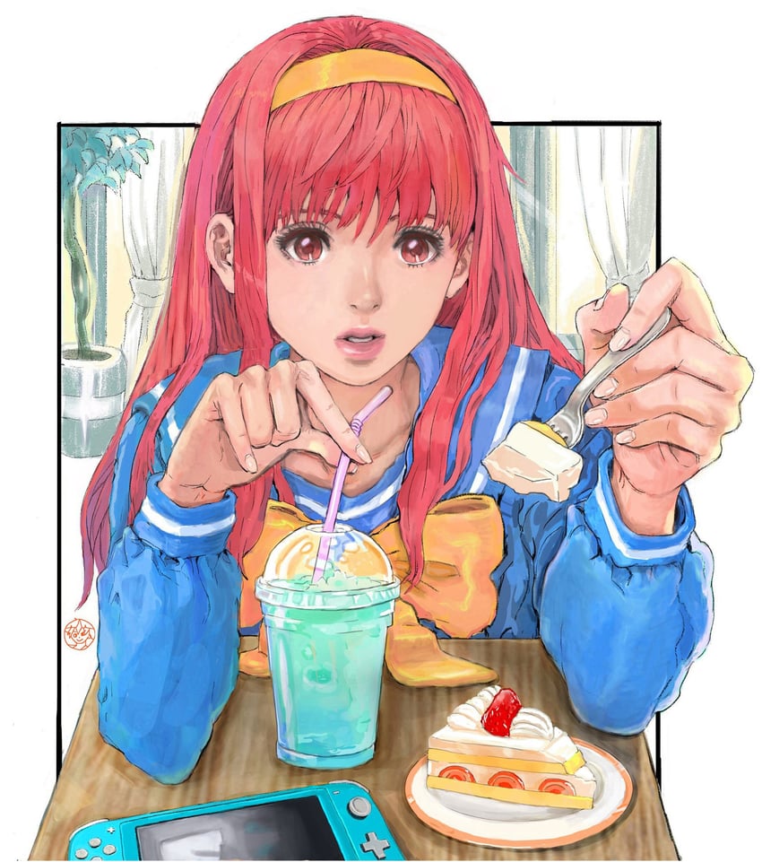 fujisaki shiori (tokimeki memorial and 1 more) drawn by shiren_(ourboy83)