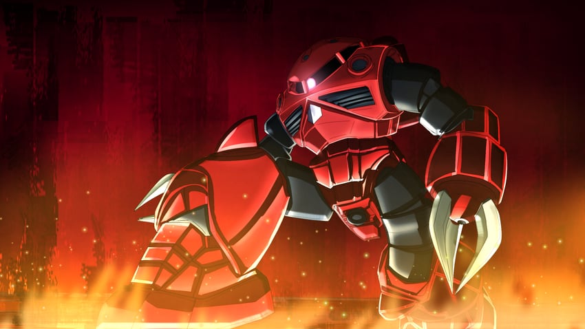 z'gok (gundam and 1 more) drawn by gundrass