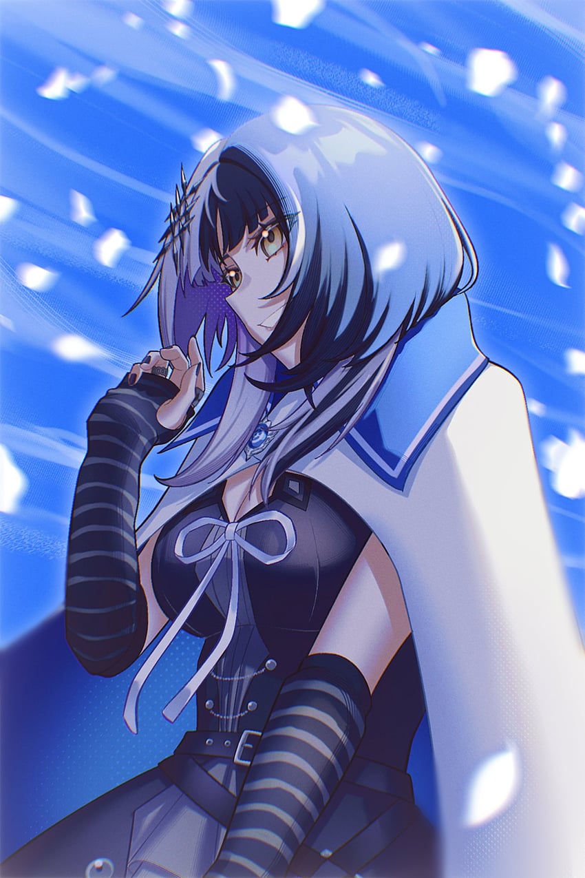 shiori novella (hololive and 2 more) drawn by hazel_(hzlform)