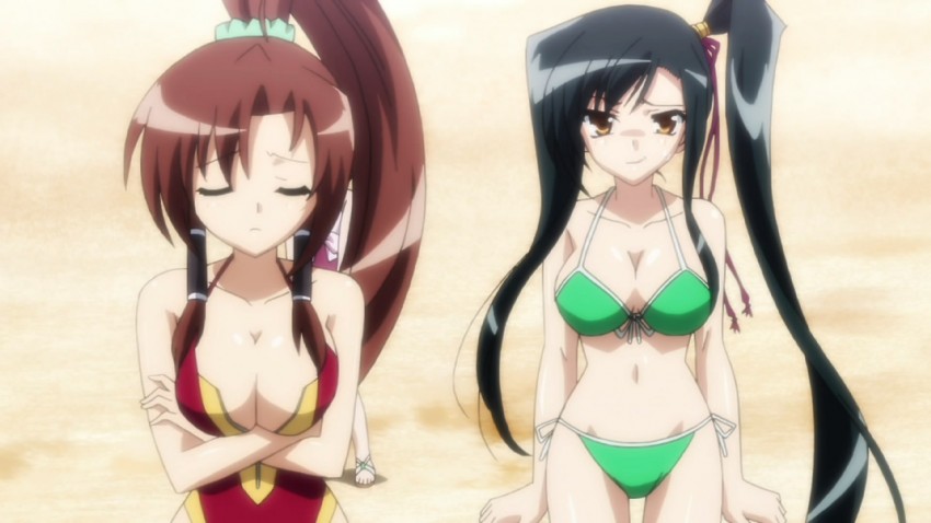 kan'u and bachou (koihime musou and 1 more)