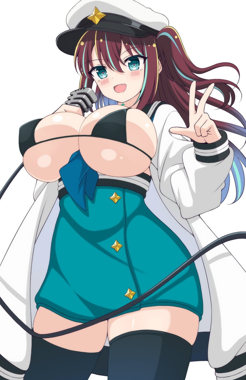 akoya matama and loco musica (mahou shoujo ni akogarete) drawn by namako_muri