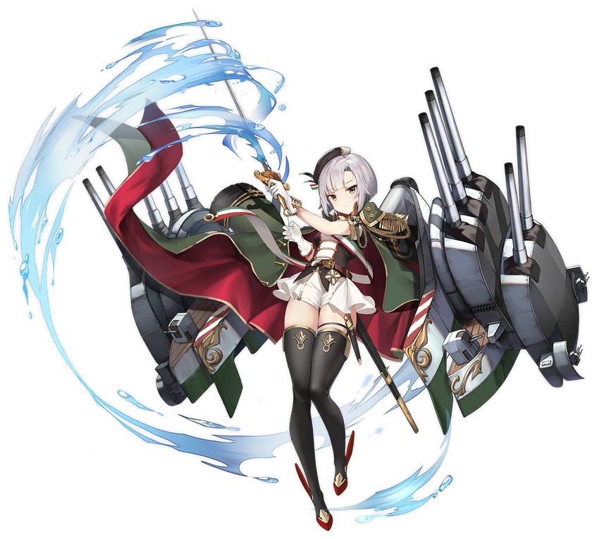conte di cavour (azur lane) drawn by alisa_(kuro_no_sakura)