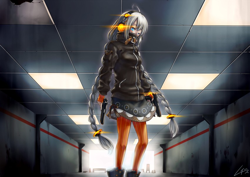 kizuna akari (vocaloid and 1 more) drawn by not_makigai