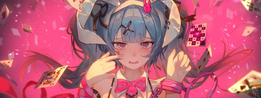 hatsune miku (vocaloid and 1 more) drawn by koi_hh