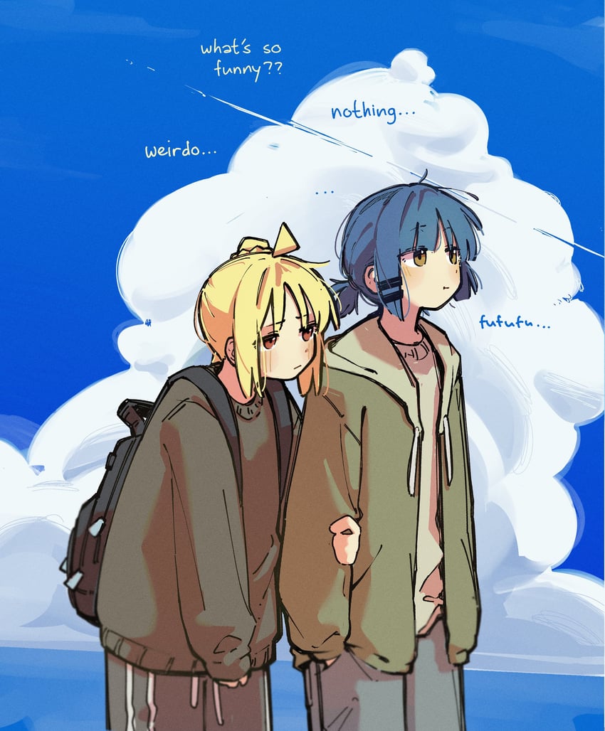 ijichi nijika and yamada ryo (bocchi the rock!) drawn by machuuu68
