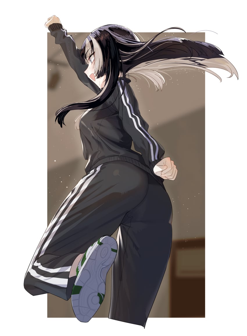 juufuutei raden (hololive and 1 more) drawn by murechika