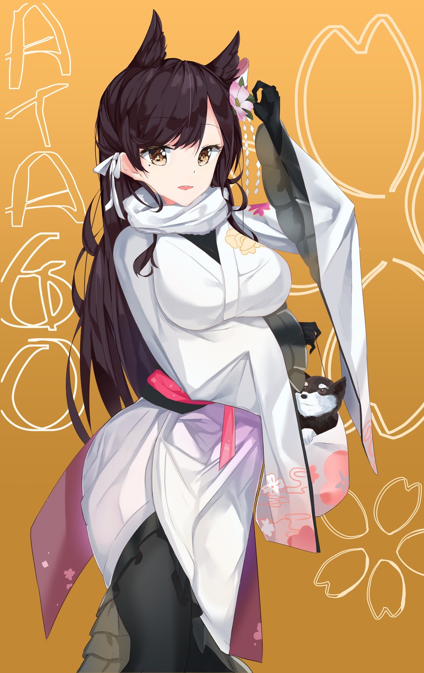 atago (azur lane) drawn by kuse_(0201)