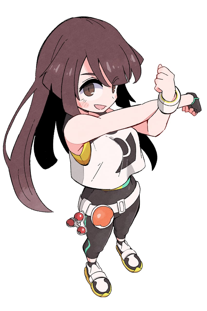 female protagonist (pokemon and 1 more) drawn by kurachi_mizuki