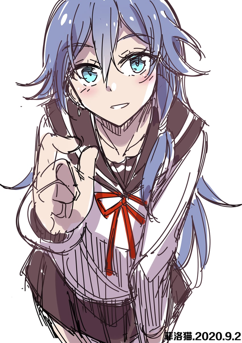 fu hua (honkai and 1 more) drawn by fei_luo_mao