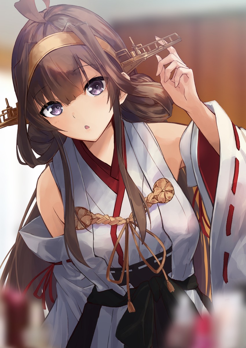 kongou and kongou kai ni (kantai collection) drawn by konkito