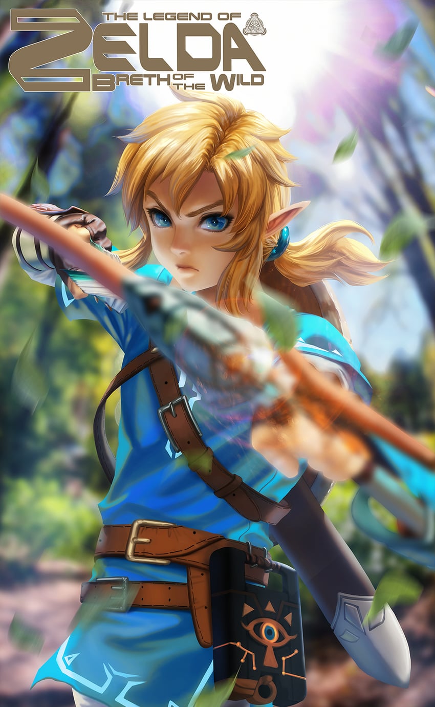 link (the legend of zelda and 1 more) drawn by kuiyanxu