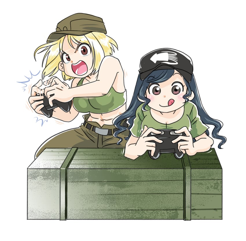 marichka and kraken (original) drawn by anonymous_(japanese) and japanon