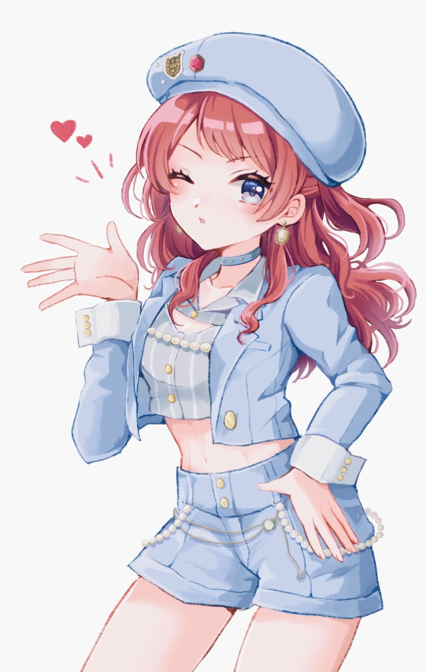 hanami saki (idolmaster and 1 more) drawn by shirako_(srk_srtk)