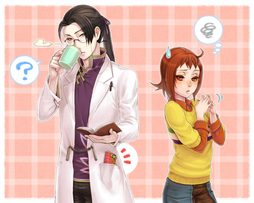 akari and won (bokujou monogatari and 2 more) drawn by hal_(sakurajam)