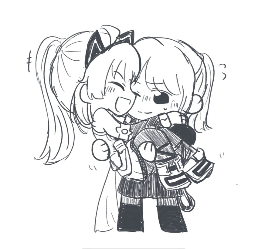 kondou misaka and karasawa aisa (assault lily) drawn by kasa_(kasa_mayulove)