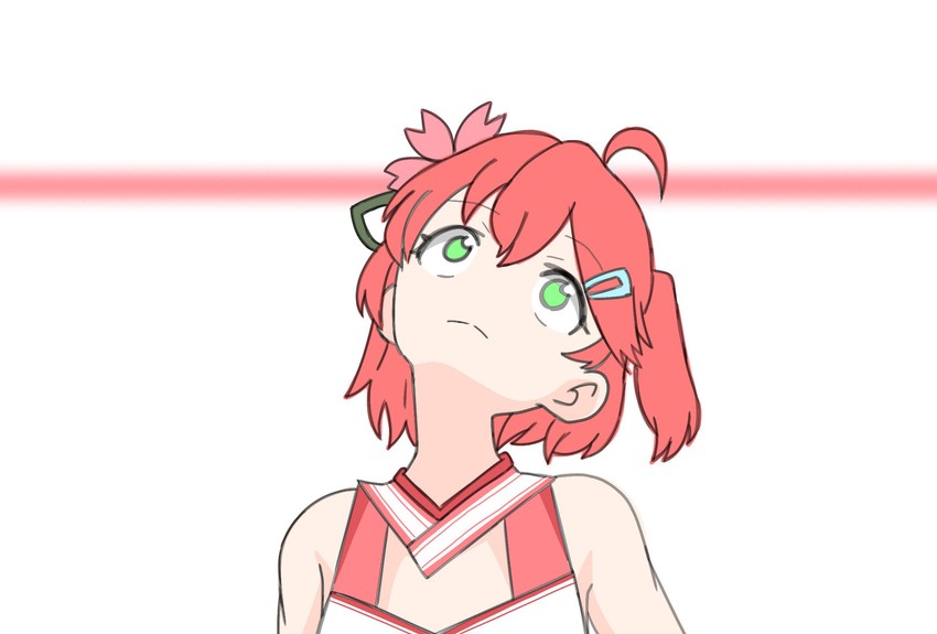 sakura miko (hololive and 1 more) drawn by momo_kimuchi008