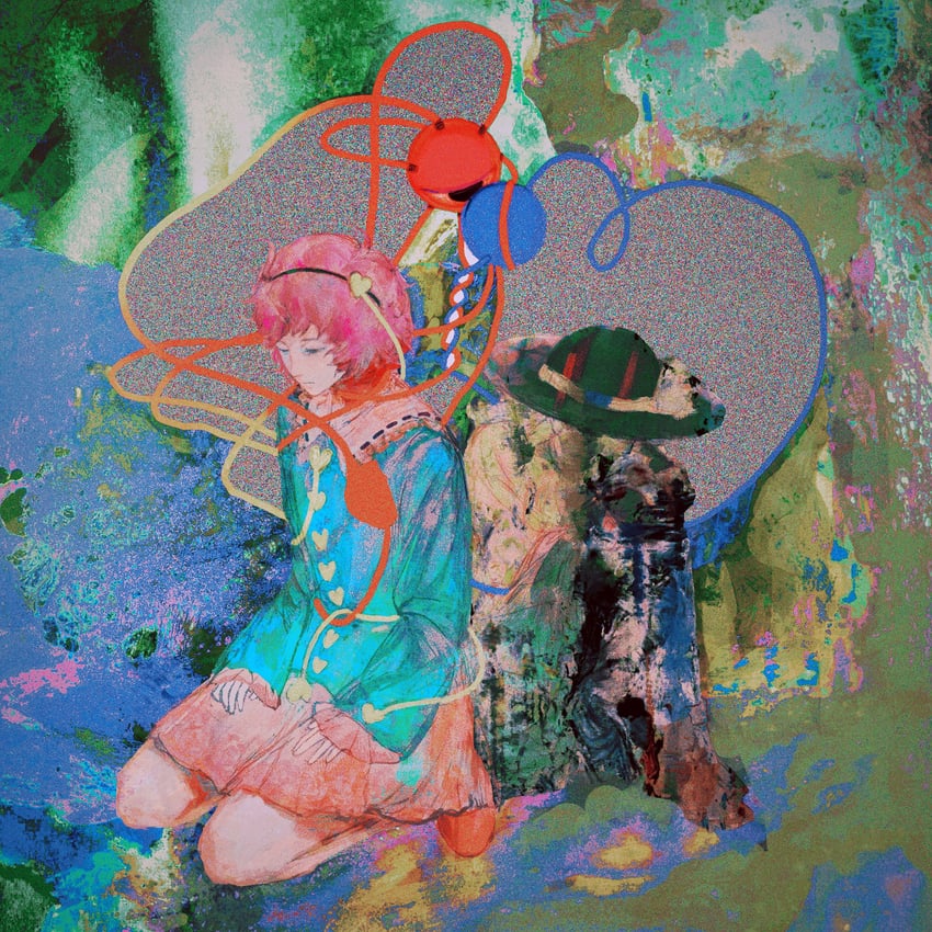 komeiji koishi and komeiji satori (touhou) drawn by xbsx