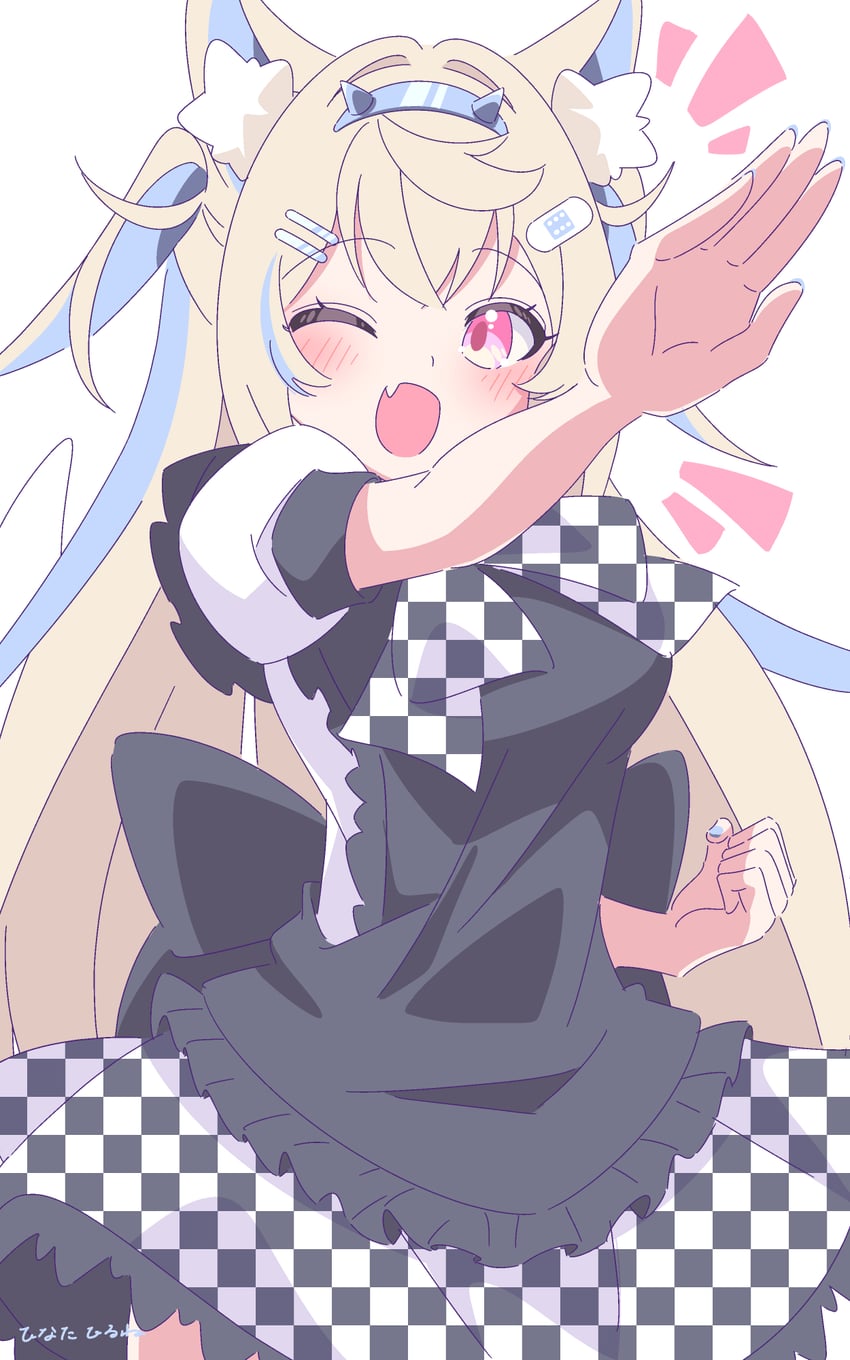 fuwawa abyssgard and nyarlathotep (hololive and 3 more) drawn by hinata_hirune