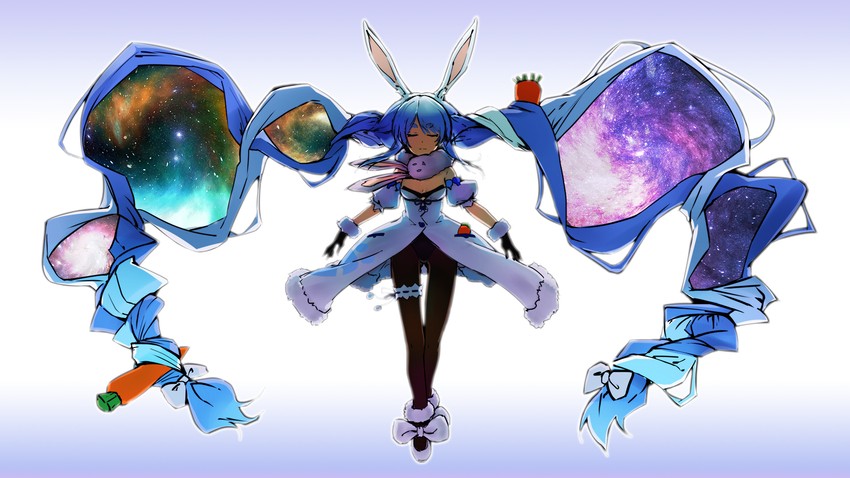 usada pekora and don-chan (hololive) drawn by ldl