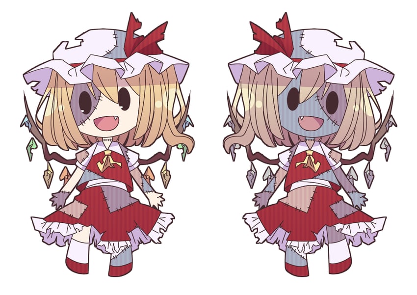 flandre scarlet (touhou and 1 more) drawn by ukishika
