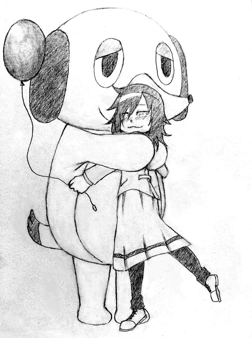 kuroki tomoko (watashi ga motenai no wa dou kangaetemo omaera ga warui!) drawn by mute-sk3tch3s