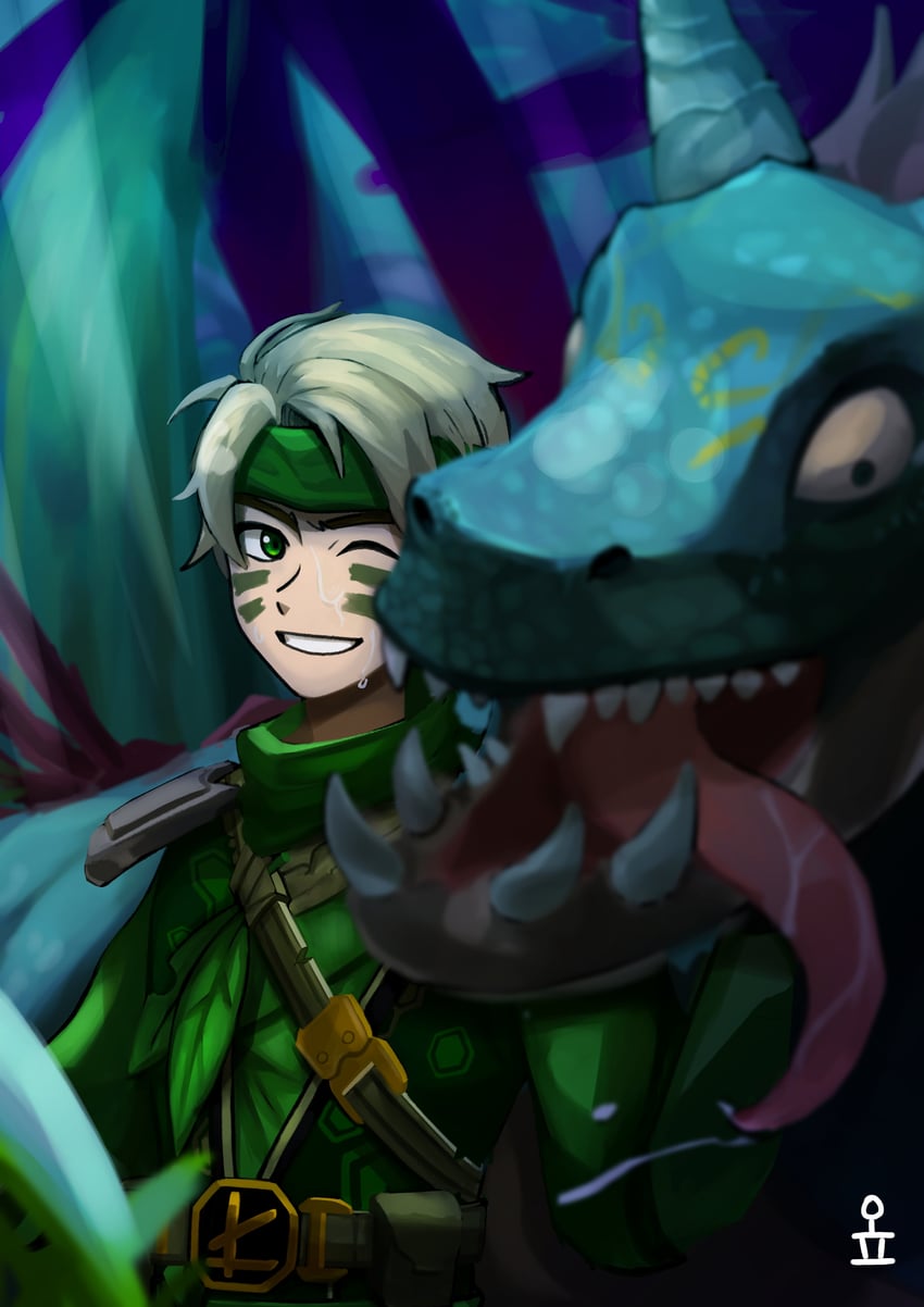 lloyd garmadon (the lego group and 1 more) drawn by opogpp