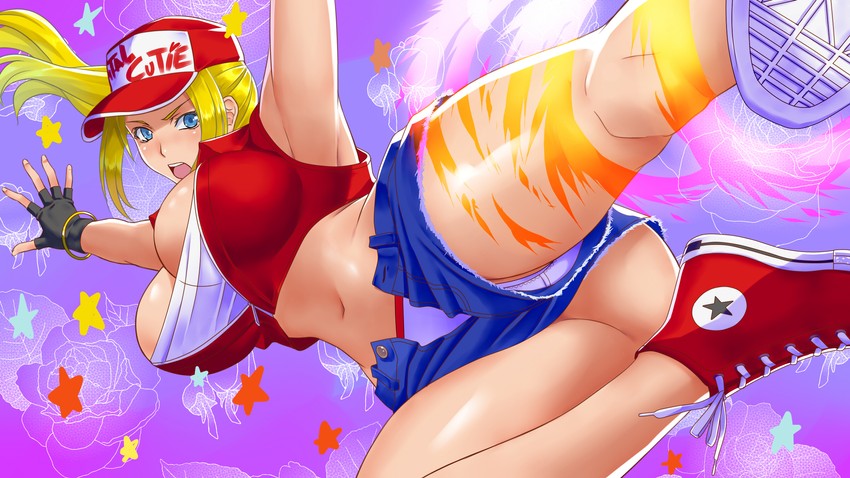 terry bogard (the king of fighters and 2 more) drawn by switch01