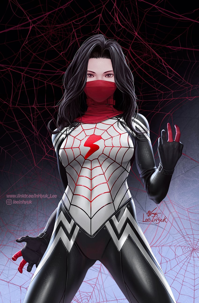 silk and cindy moon (marvel and 1 more) drawn by in-hyuk_lee