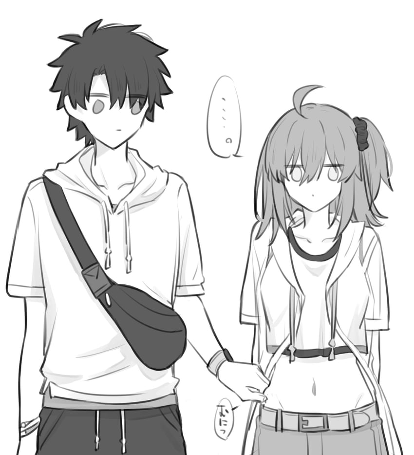 fujimaru ritsuka (fate and 1 more) drawn by yukihara_sbgd