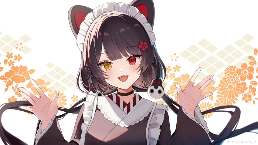 inui toko (nijisanji) drawn by miyanami_3