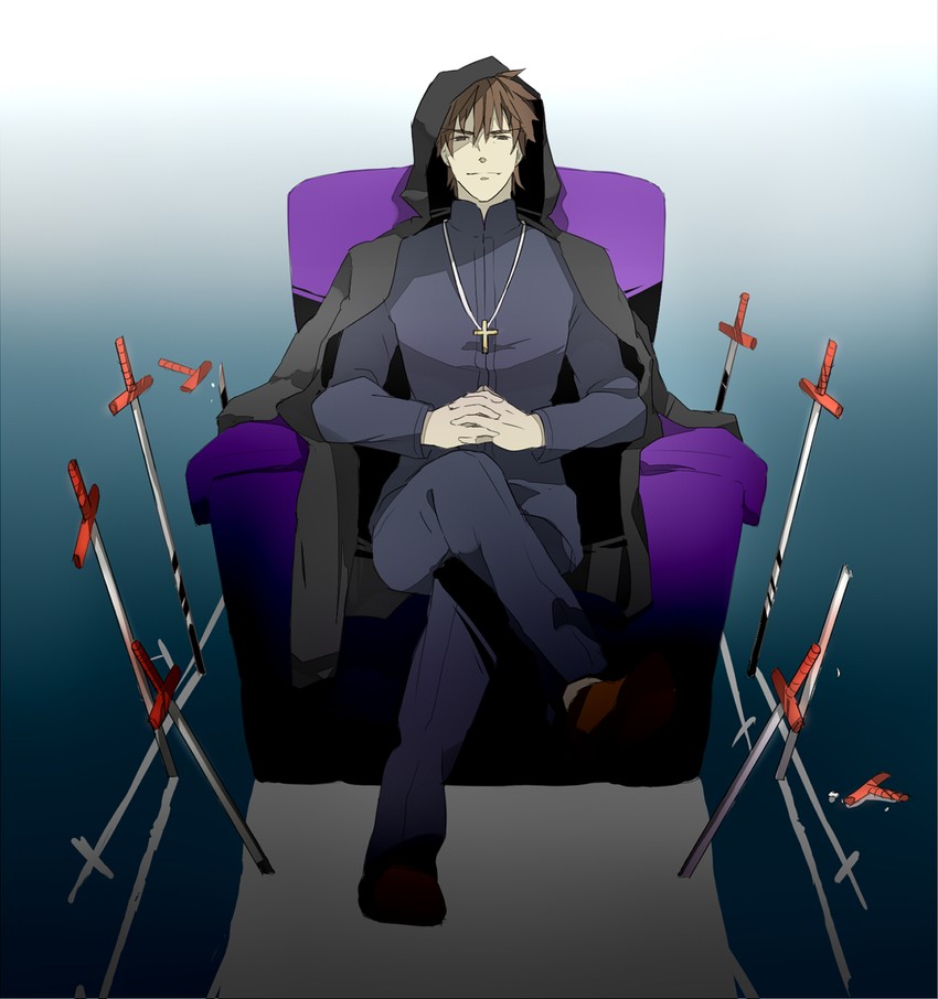 kotomine kirei (fate and 1 more) drawn by shinishi_chiho
