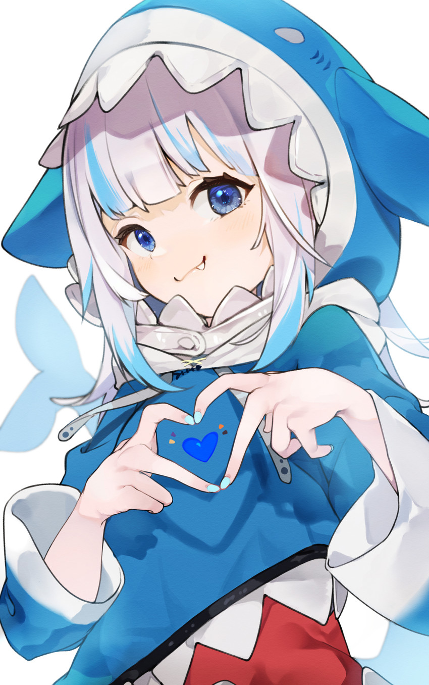 gawr gura (hololive and 1 more) drawn by mimizuku_(mmiganaru)
