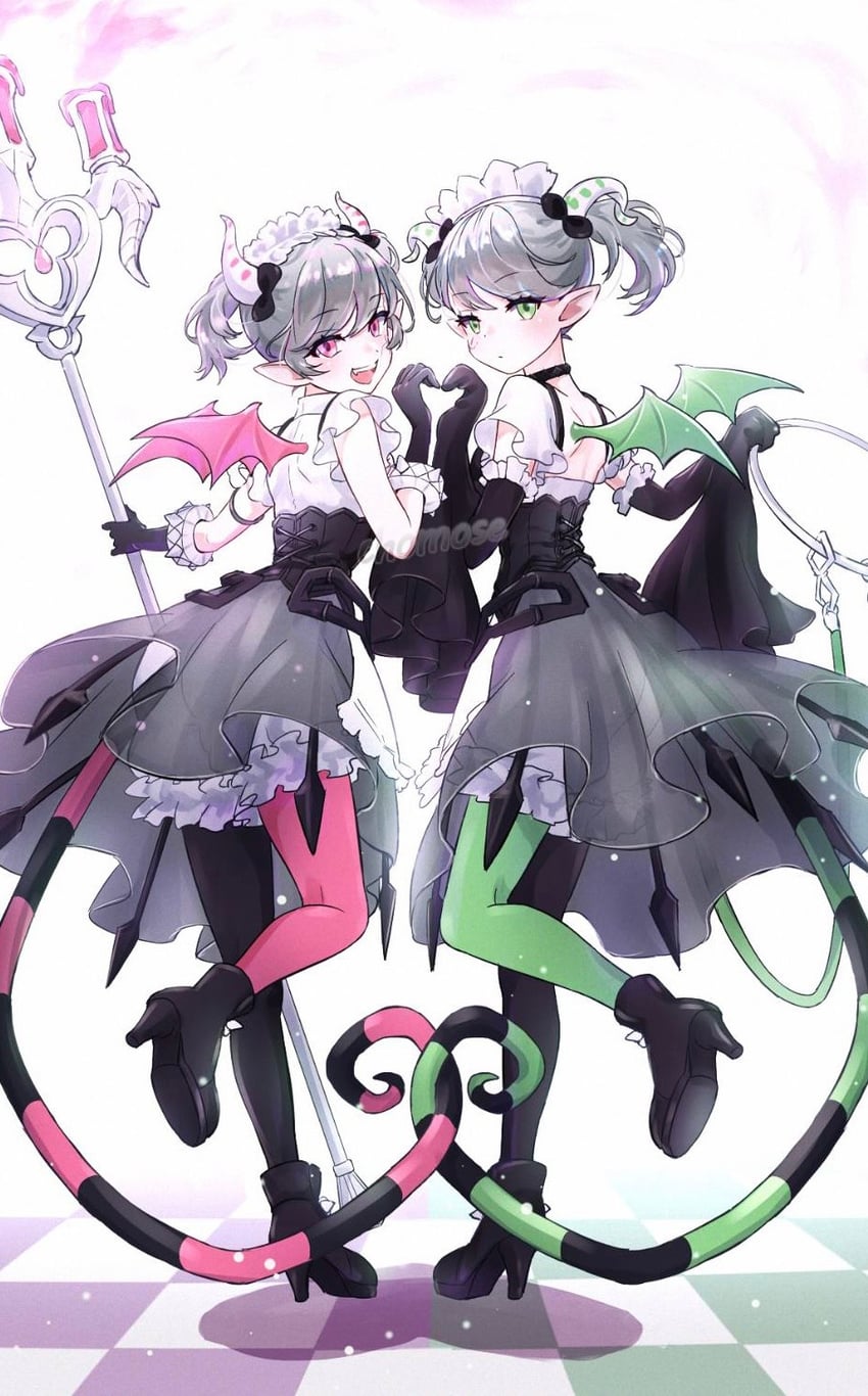 arianna the labrynth servant and arianne the labrynth servant (yu-gi-oh!) drawn by chomose