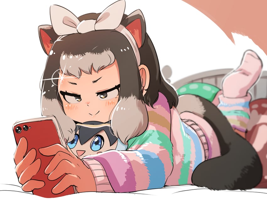 common dolphin and alpine marmot (kemono friends and 1 more) drawn by mcgunngu