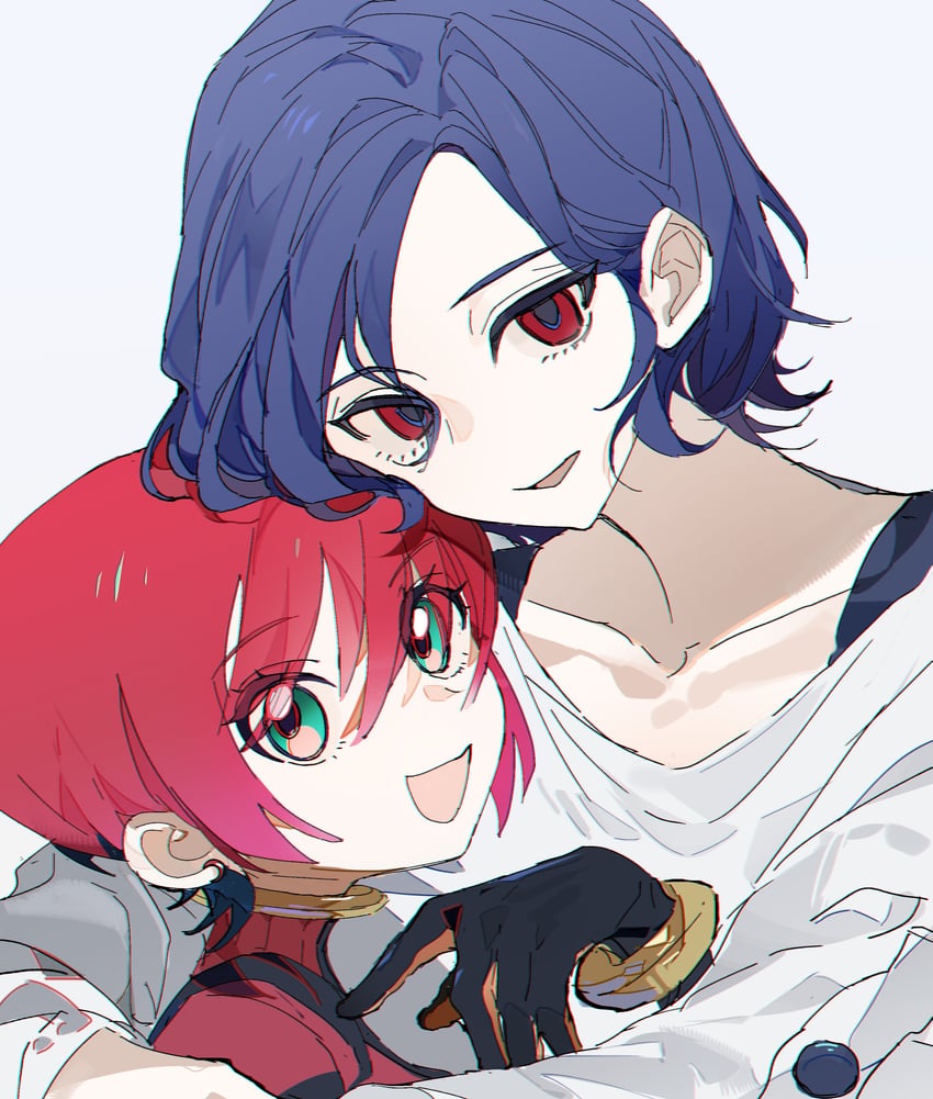 amate yuzuriha and shuji ito (gundam and 1 more) drawn by shirosaki20