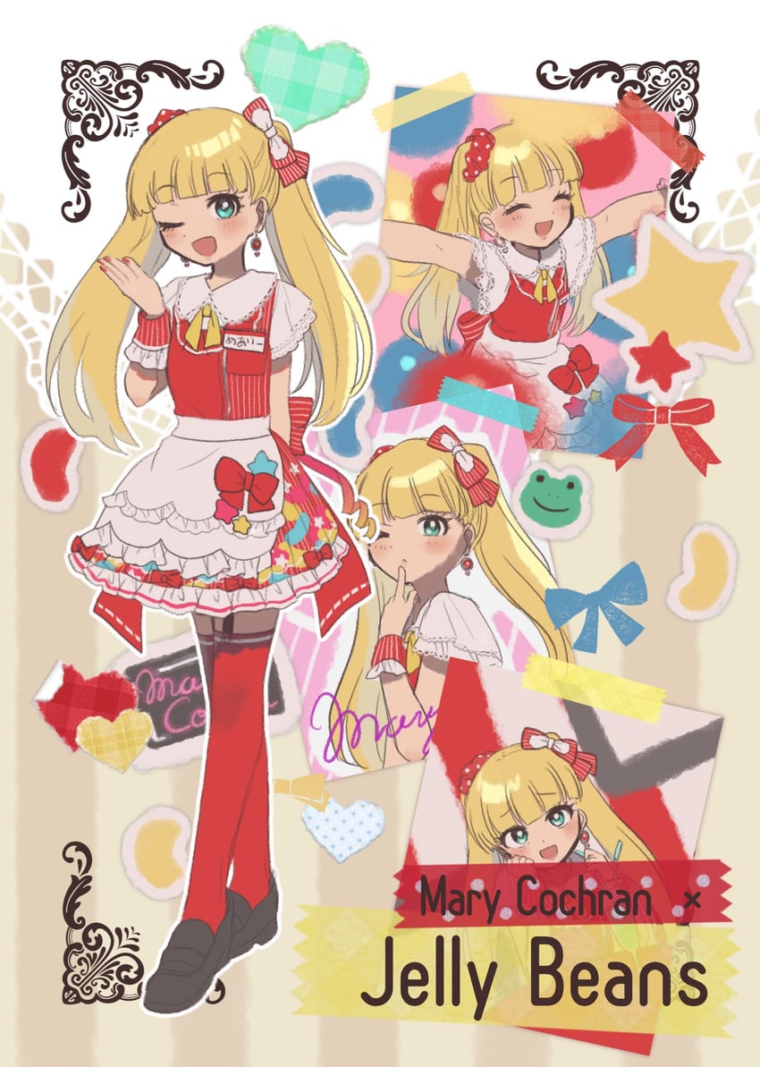 mary cochran (idolmaster and 1 more) drawn by monakocoa