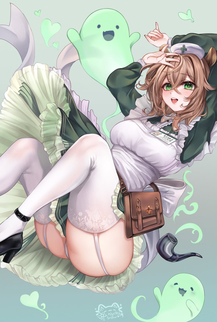 nimi nightmare and naplings (indie virtual youtuber) drawn by nyctea_snow
