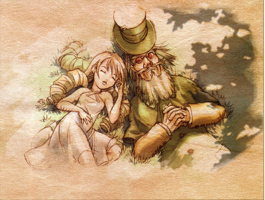 cornelia and gepetto (shadow hearts and 1 more) drawn by katou_miyako