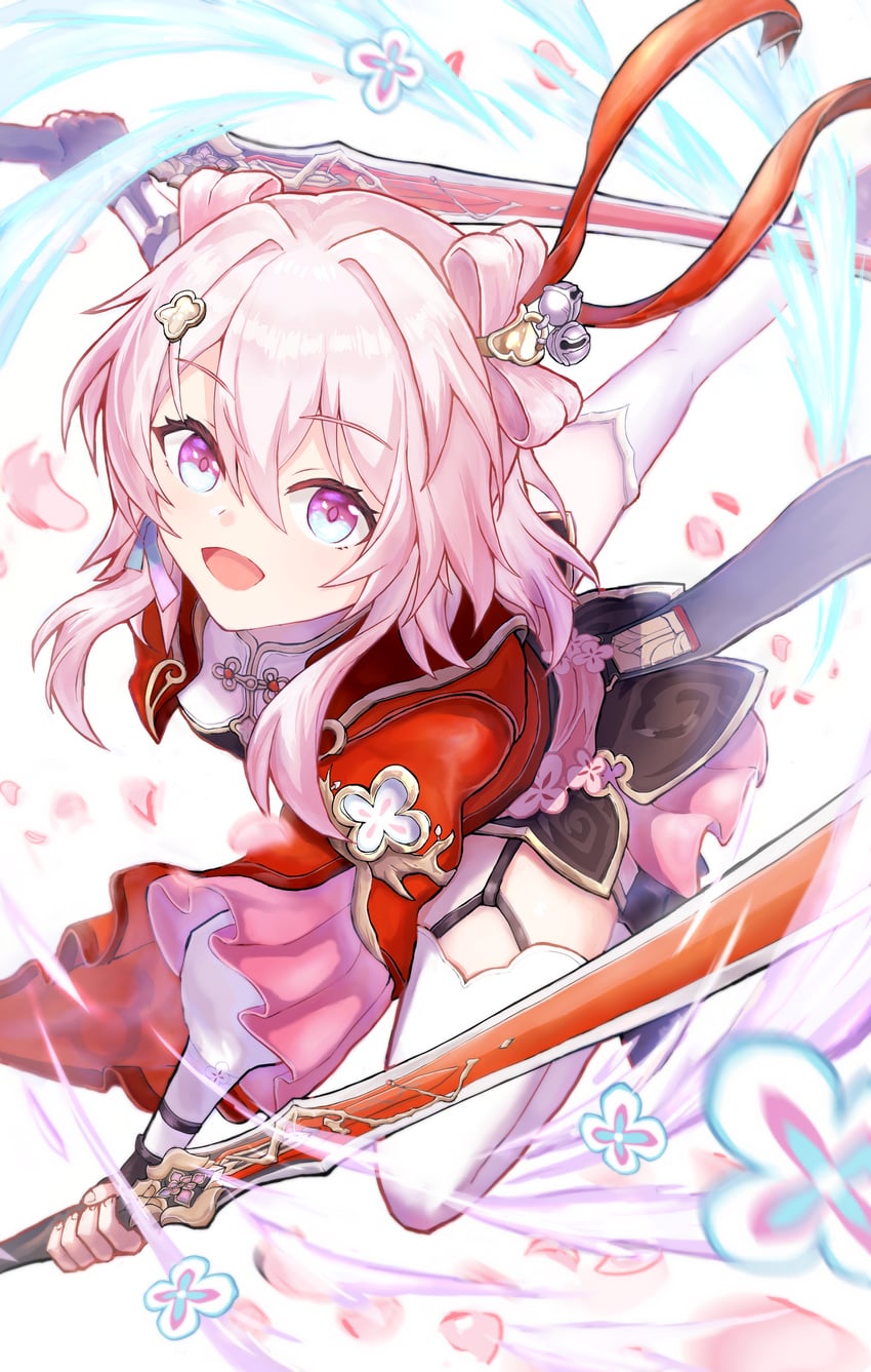 march 7th (honkai and 1 more) drawn by amenon0808