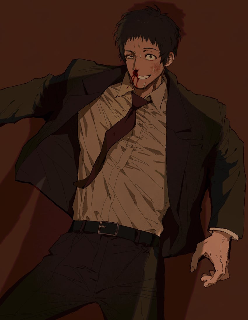adachi tooru (persona and 1 more) drawn by sorry4u999
