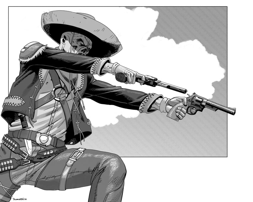 raul tejada (fallout and 1 more) drawn by decomposedtaco