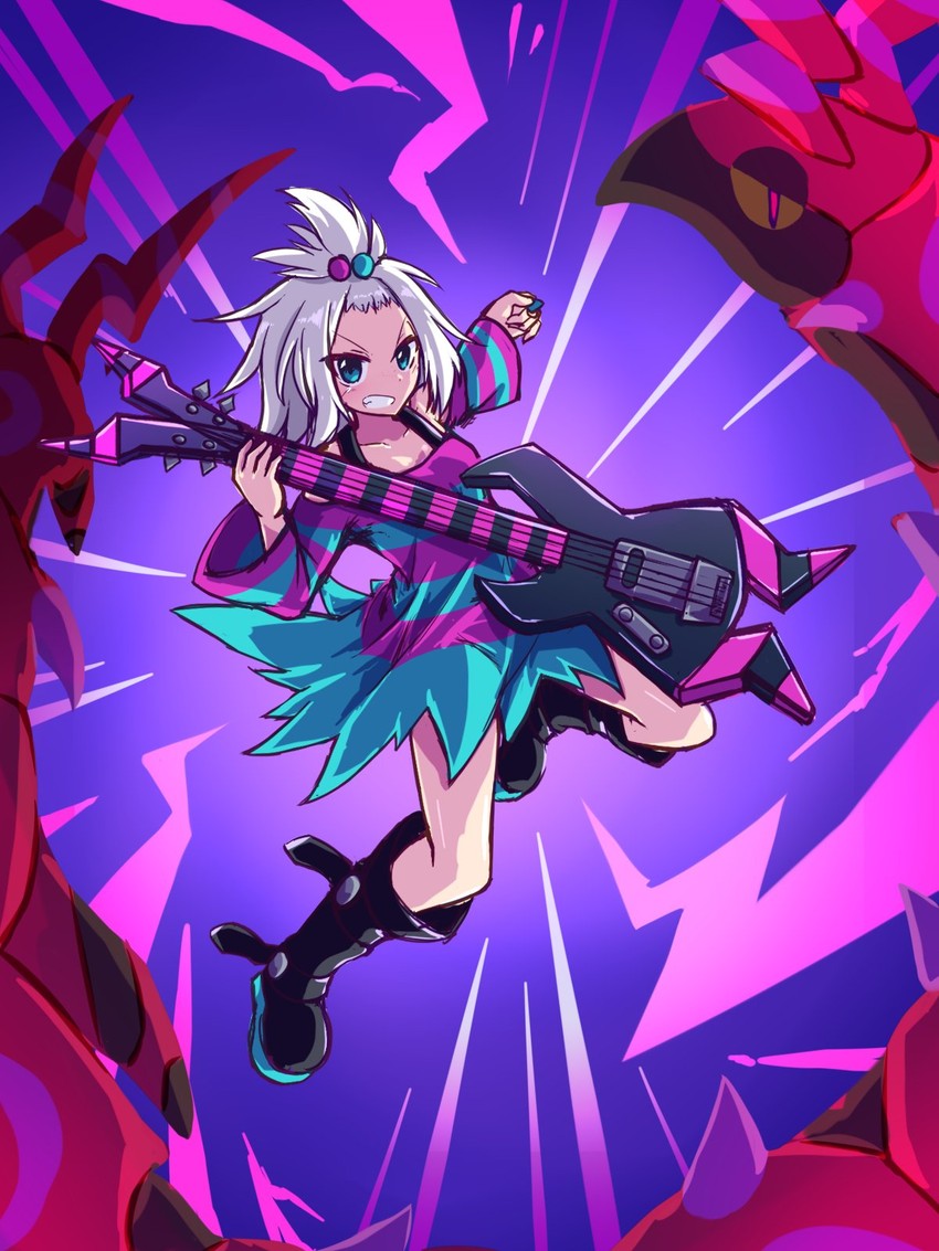 roxie and scolipede (pokemon and 1 more) drawn by mg_nekuro