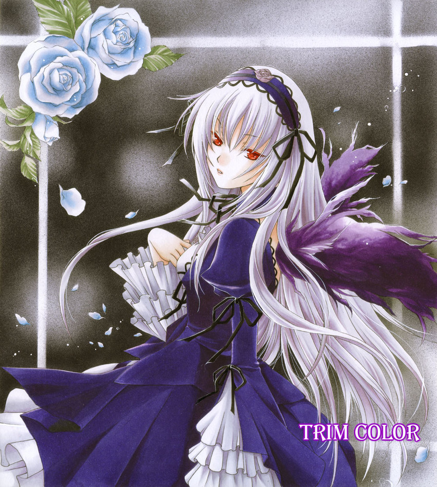 suigintou (rozen maiden) drawn by trimcolor
