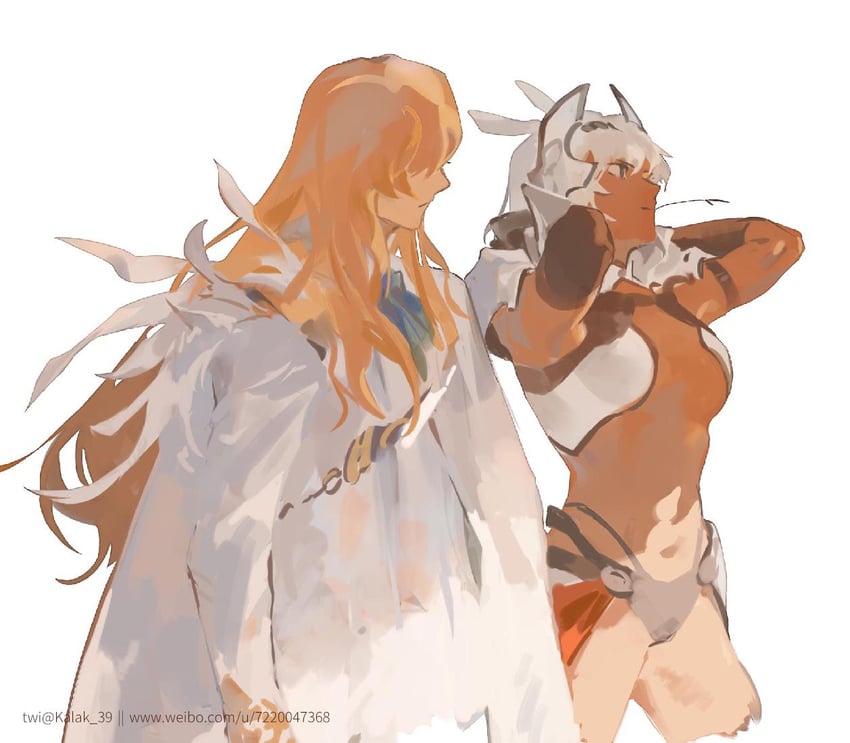 caenis and kirschtaria wodime (fate and 1 more) drawn by kalak_39