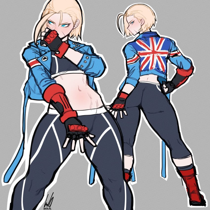 cammy white (street fighter and 1 more) drawn by ginseng_(xin)